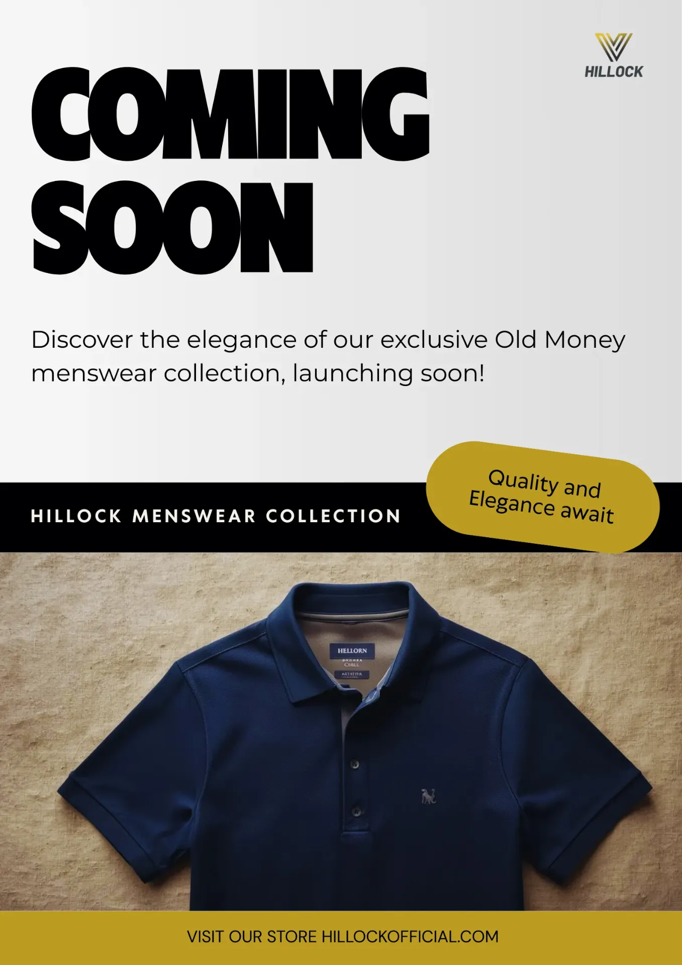 Hillock's Menswear Collection